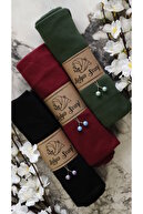 GIFTED BLACK CLARET RED KHAKI CLİPS