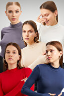 Grey Cream Navy Blue Red White