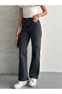 شلوار جین لاکرا با کمر بلند دالیدا-thumb