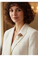 Fuchsia /Green Leaves