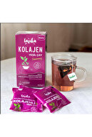 چای سبز با کلاژن - (حمایت از سلامت پوست و مفاصل) 18 کیسه هرمی PLA-thumb