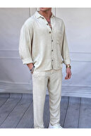 100 ٪ کتان خام کامل ORSAیز CUT -UP مجموعه-thumb