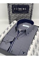 Navy Blue, White