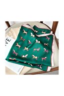 Green horse