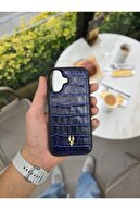 Navy Blue Croco
