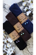 BLACK HOT COFFEE NAVY BLUE CLİPS GIFTED