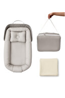Stone Color Nest and Cream Muslin