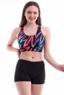 Mixed with black pattern
