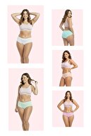 White, Salmon, Lilac, Mint Y, F Green