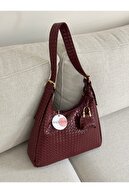 KNITTED CLARET RED