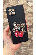 Cherry Bow Leopard Pattern