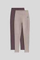 Brown-Dark beige