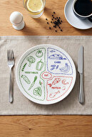 Multicolored - Vegetables Protein Carbs Patterned