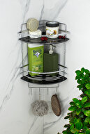 Chrome-Black Shelf