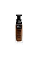 NYX Professional Makeup Can't Stop Won't Stop Full Coverage Foundation Walnut 800897181253