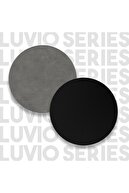 Yurudesign Luvio Tv Ünitesi Sehpası Metal Ayaklı 160cm Beton-siyah Lv1-rl