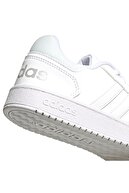 adidas Hoops 2.0 Kadın Beyaz Basketbol Ayakkabısı Fy6024