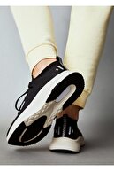 Mango Kadın Siyah Teknik Kumaşlı Karma Spor Ayakkabı
