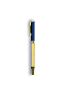 ISIM شخصی نقش نوشتاری با جعبه فلزی Imza Pen - Navy Blue-thumb