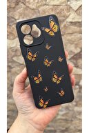 Orange Butterfly Pattern
