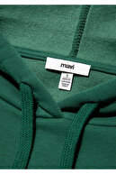 سویشرت سبز کلاهدار چاپ لوگو 1600361-71892-thumb