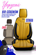 روکش صندلی ماشین چرمی سری پاندا میامی - ست کامل-thumb