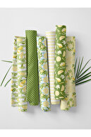 Lemon Pattern Cotton Fabric Set