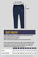 شلوار ورزشی 2 بسته مردانه صاف مردانه خاکستری-سرمه ای آبی-thumb