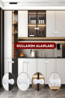 1 تکه درب درب پلاستیکی 1 قطعه بافر دسته درب درب-thumb