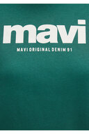 سویشرت سبز کلاهدار با لوگو 168334-71874-thumb