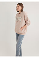 آرم چاپ شده امیدواری Beige Sweatshirt 1600361-70043-thumb