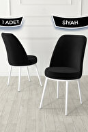 Metal, Chair Black Legs White