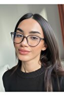 عینک محافظ گربه ای دودی ویکتوریا سایز 49 (مناسب برای صورت های کوچک و متوسط) عینک محافظ نور آبی-thumb