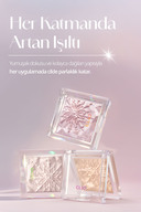 هایلایتر ارائه دهنده درخشش شدید با ذرات میکرو مروارید پریسم هایلایتر 01 طلایی شفاف-thumb