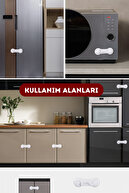 1 تکه درب درب پلاستیکی 1 قطعه بافر دسته درب درب-thumb