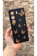 Orange Butterfly Pattern