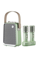 اسپیکر بلوتوث قابل حمل SongBird-HQ 50 وات با میکروفون دوگانه کارائوکه و 6 جلوه صوتی-thumb