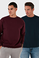 Dark Navy-Cherry