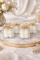 شمع کادو شمع کادو حباب گلی، هدایای عروسی، تولد، ختنه، وعده نامزدی 10 تیکه-thumb