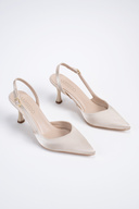 BEIGE SATIN
