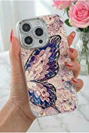 Glitter Butterfly Purple