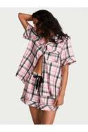 Pink Black Plaid