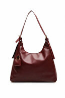 Leather Claret Red