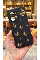 Orange Butterfly Pattern