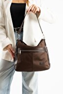 Brown suede