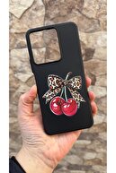 Cherry Bow Leopard Pattern