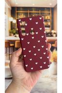 White Heart Patterned