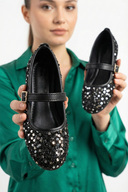 BLACK SILVER WITH BELT