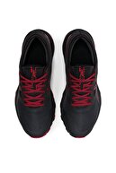 Asics Erkek Siyah Kırmızı Ayakkabı