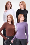 black and white brown purple